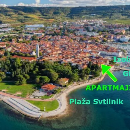 Apartments Nautilus, Nearby Beach Svetilnik Izola Exterior photo
